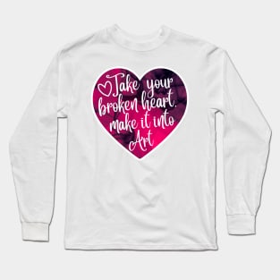 Carrie Fisher Take Your Broken Heart Long Sleeve T-Shirt